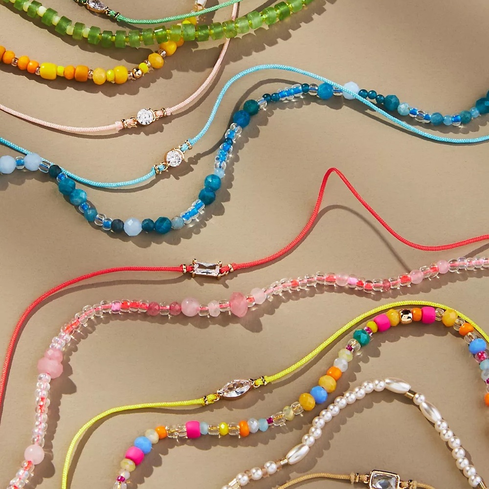 Anthropologie bracelet and necklace set - Picture 8 of 9